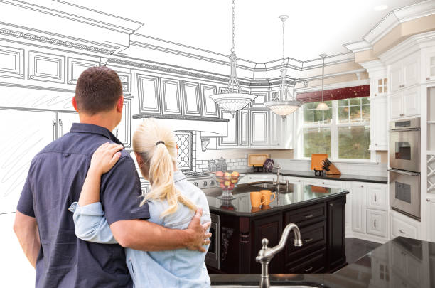 Professional Kitchen Remodeling technician working in Richwood, TX